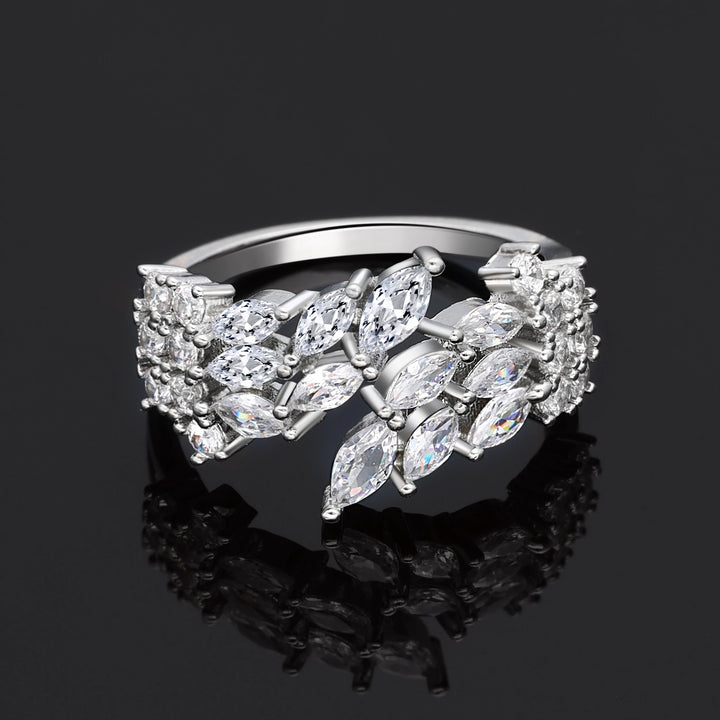 Nigeria Bridal Zirconia For Women Party Luxury Dubai Necklace Bracelet Earringa Rings CZ Crystal Wedding Jewelry Sets