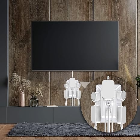 POWRUI 6-Outlet Surge Protector with 3 USB & Night Light