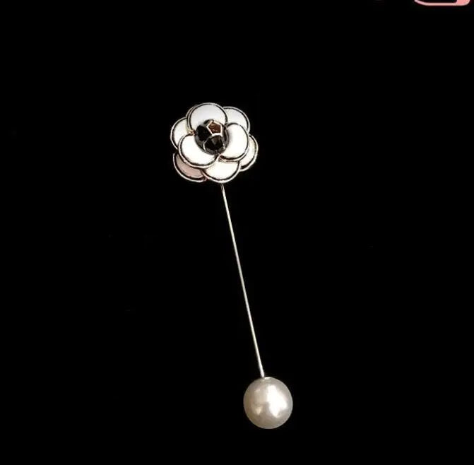 Luxury Fashion Pearl Flower CC Brooches for Women's clothing Number 5 Brooch Gift for Girl Friend Accessories For Jewelry
