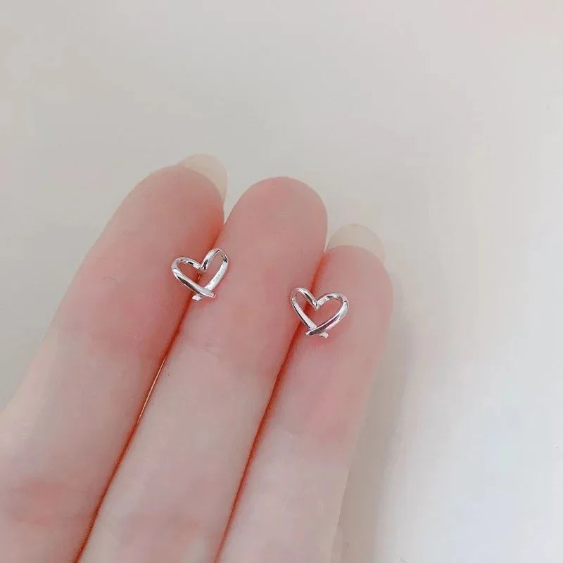 New Bow Knot Earring Star Earlobe Cartilage Prevent Allergy Stud Earrings For Women Ear Piercing Jewelry Gifts