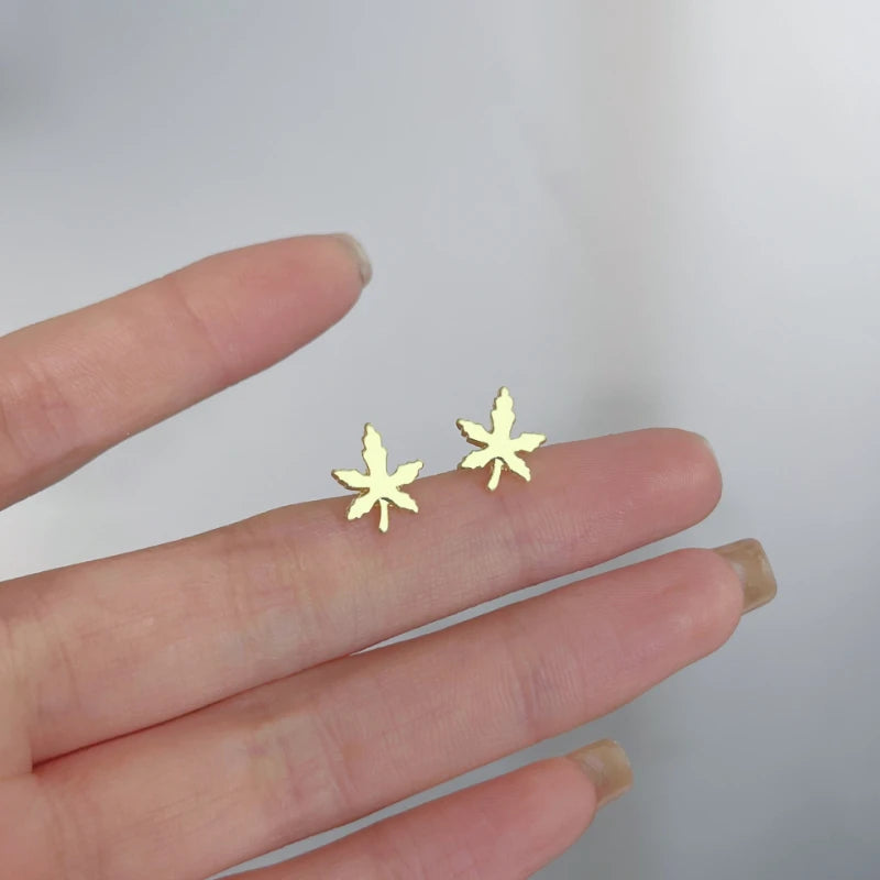 New Bow Knot Earring Star Earlobe Cartilage Prevent Allergy Stud Earrings For Women Ear Piercing Jewelry Gifts