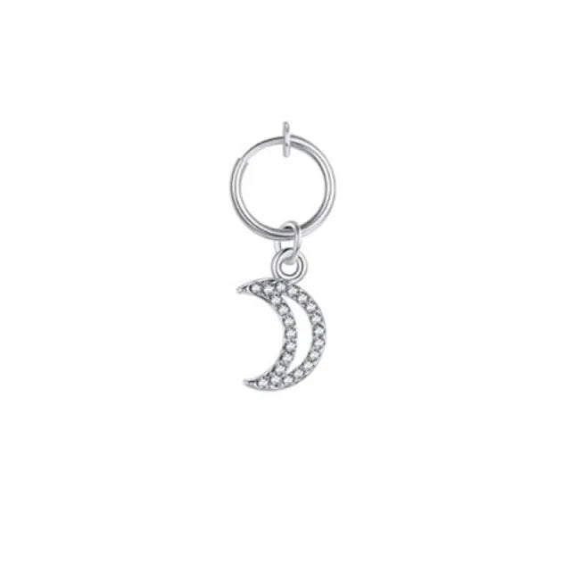 Fashion Butterfly Fake Belly Button Piercing Fake Belly Piercing Clip on Umbilical Navel Faux Belly Cartilage Earring Clip