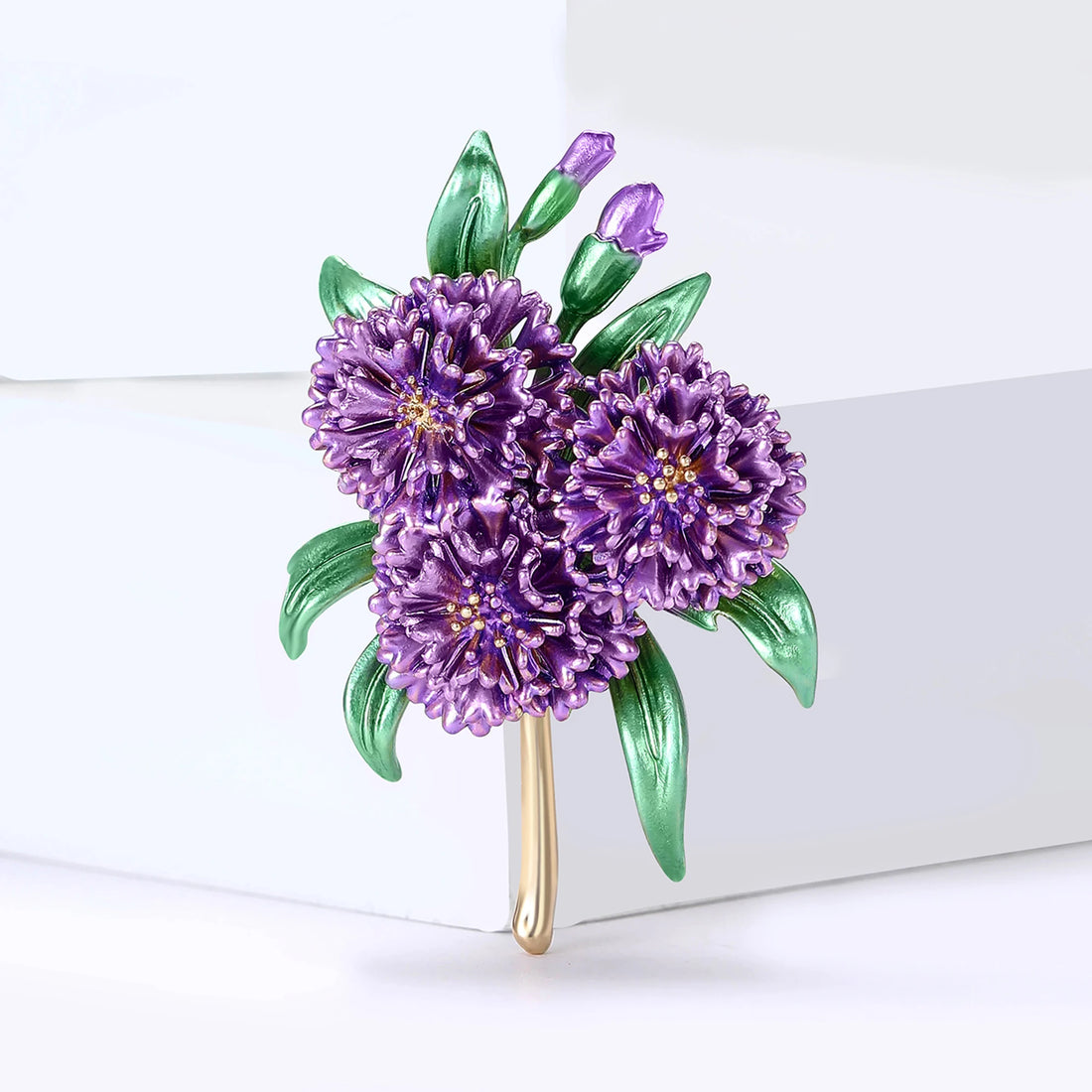 Pearl Lily of the Valley Flower Brooches for Women Enamel Berry Pin Plant Lapel Pins Office Party Funny Friend Gifts Accessories