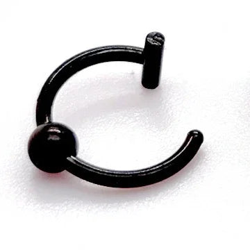 Fake Lip Piercing Jewelry none piercing labret faux lipring stainless steel  Lip Cuff  lead free nickel free body jewelry