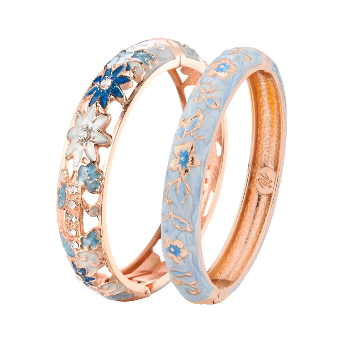 2PCS Indian Bangles For Women Women's Bangle Cloisonne Bracelet Sets Women's Jewelry Vintage Accessories Trendy Style Bangles