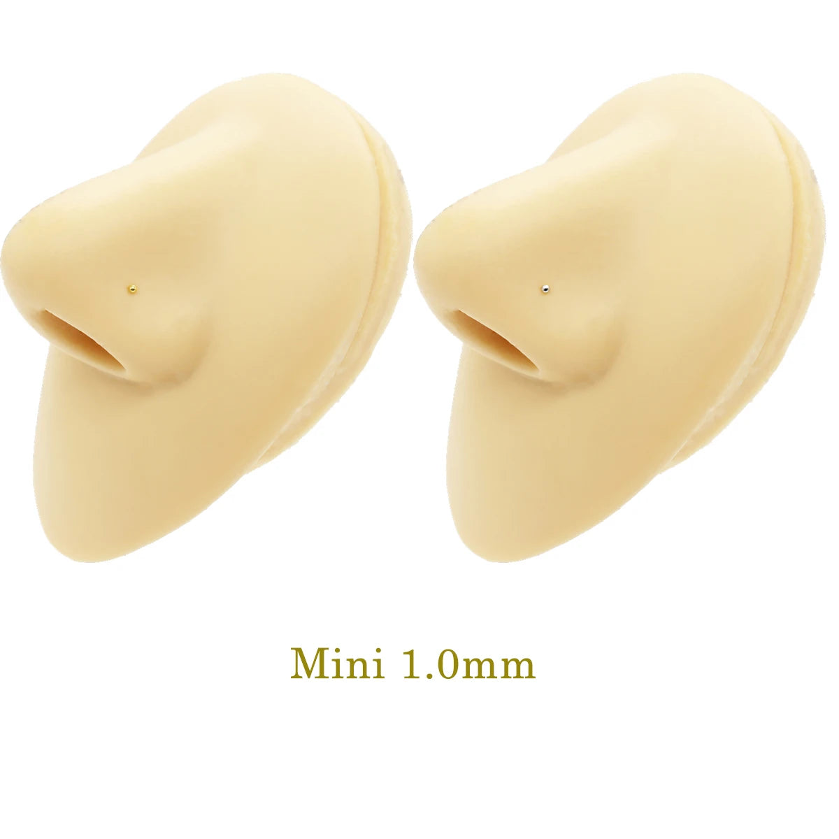 Sterling Silver 925 Ball Shape Piercing Nose Stud Jewelry Tiny 1.0mm Ball Silver Nose Nail Nez Pircing Nariz Joyería Corporal