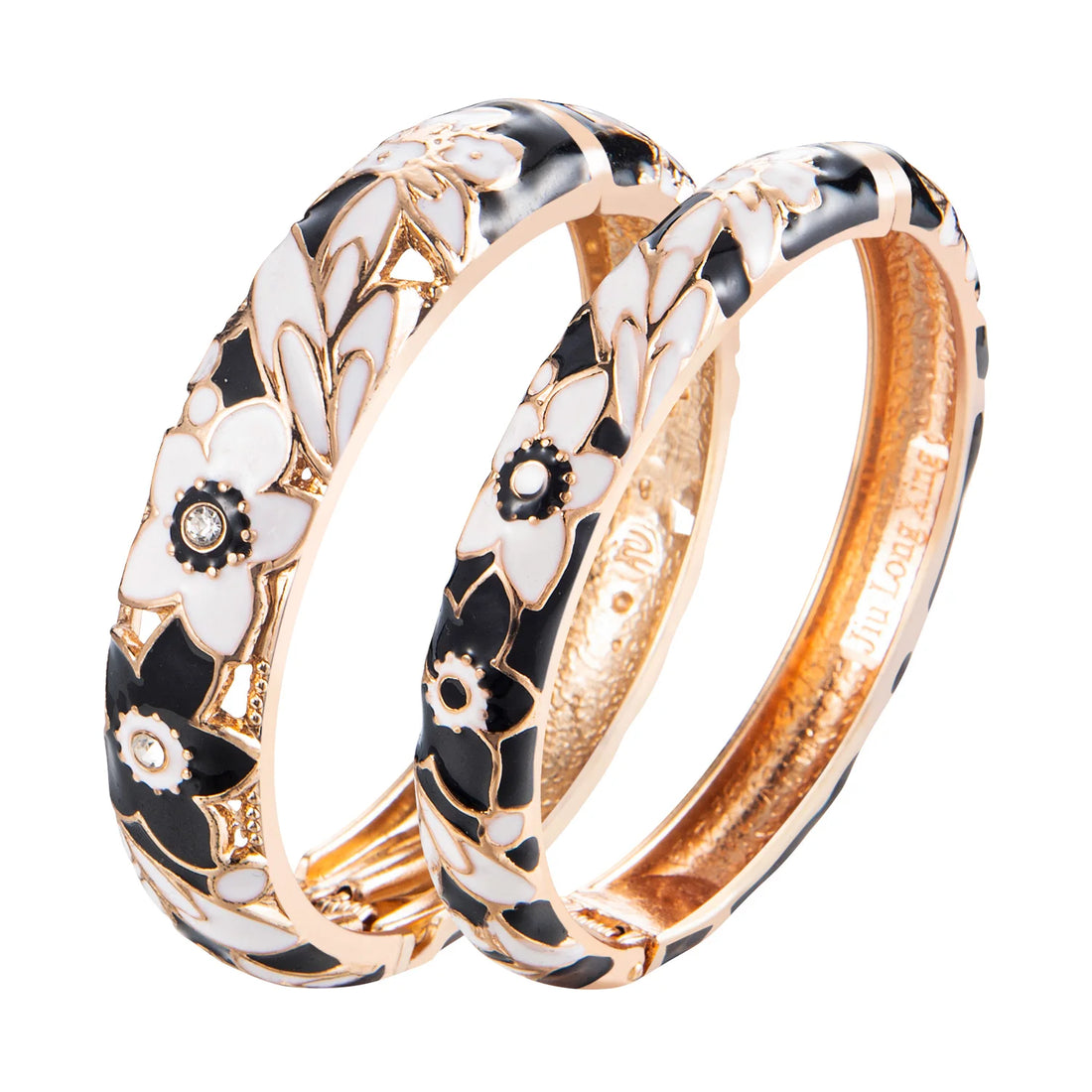 2PCS Indian Bangles For Women Women's Bangle Cloisonne Bracelet Sets Women's Jewelry Vintage Accessories Trendy Style Bangles