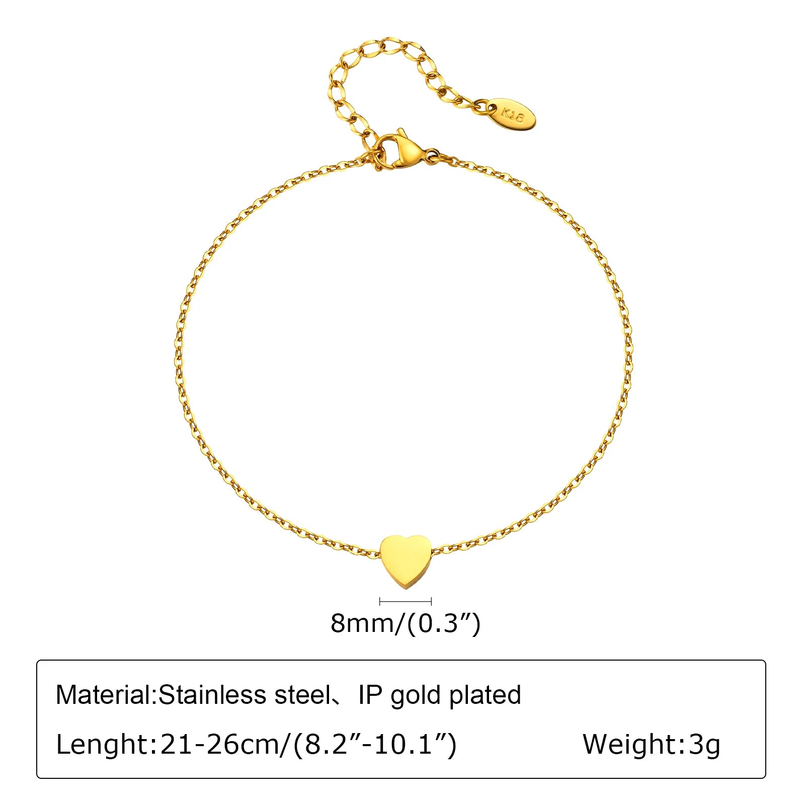 Anklet Bracelet on Legs Stainless Steel ,waterproof Adjustable Beach Beaded Ball Cuban Link Summer Boho Foot Jewelry for Women