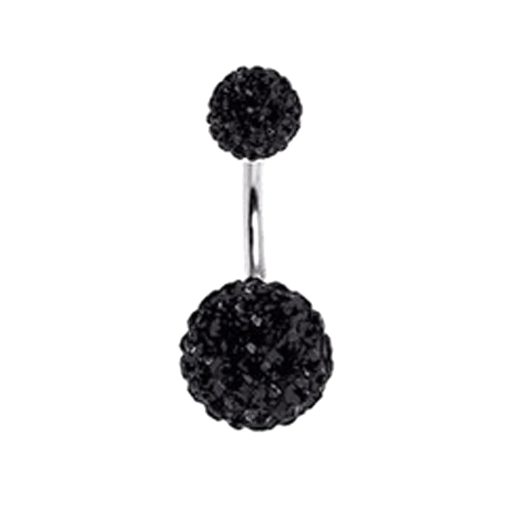 1PC 316L Surgical Steel Belly Button Rings Crystal Piercing Navel Piercing Earring Belly Piercing Sexy Body Jewelry Ombligo
