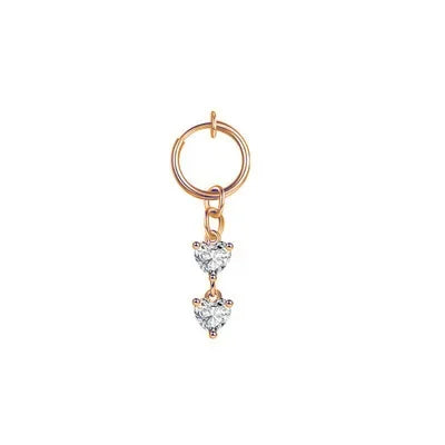 Fashion Butterfly Fake Belly Button Piercing Fake Belly Piercing Clip on Umbilical Navel Faux Belly Cartilage Earring Clip
