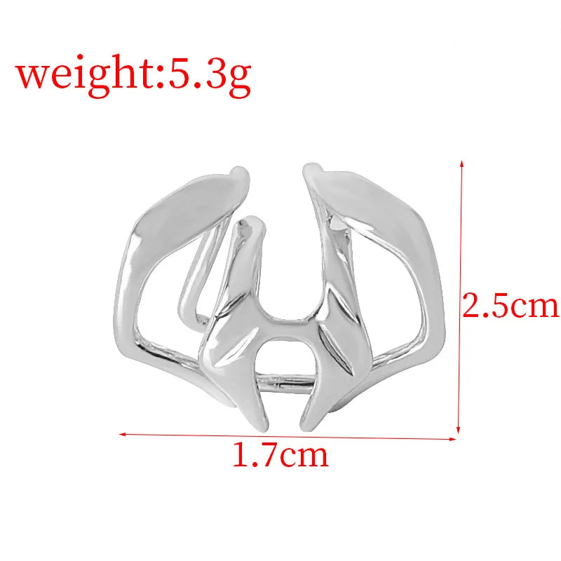 Non Piercing Lip Ring for Women Holeless False Lip Jewelry Lip Clip Puncture Jewelry Punk Body Jewelry Fake Lip Rings for Men