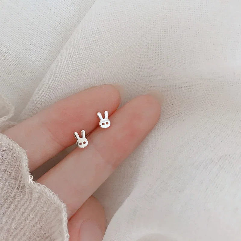 New Bow Knot Earring Star Earlobe Cartilage Prevent Allergy Stud Earrings For Women Ear Piercing Jewelry Gifts