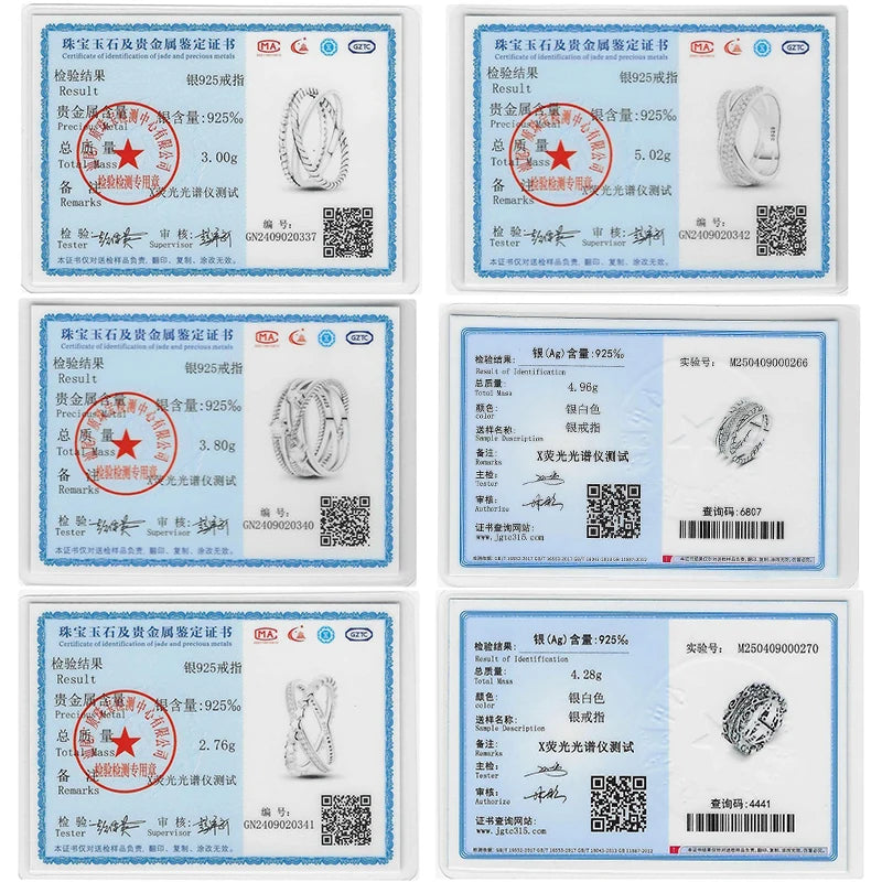 Women's 925 Sterling Silver Geometric Overlapping Zircon Classic Design Rings Anniversary Birthday Engagement Fine Jewelry