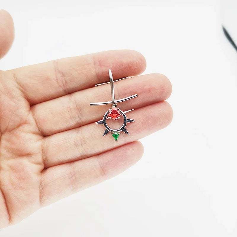 Fake Lip Piercing Jewelry none piercing labret faux lipring stainless steel  Lip Cuff  lead free nickel free body jewelry