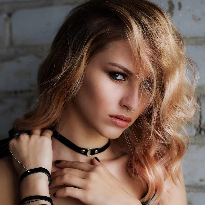 3Pcs Fake Nose Ring Magnetic Septum Ring Fake Nose Ring Hoop Stainless Steel Horseshoe Clip On Nose Ring No-Pierced Septum Ring