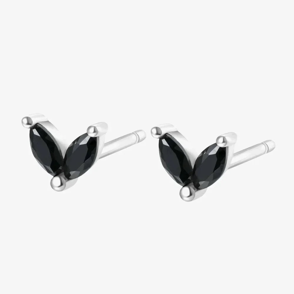 1/3Pairs Copper Green CZ Stone Huggie Hoop Earring Stud Gold Color Silver Black Geometric Cartilage Earrings For Women Jewelry