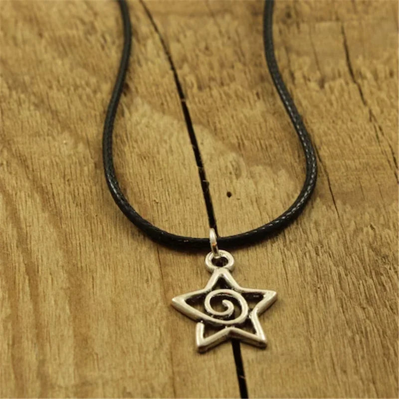 Whimsy Goth Swirly Star Earrings Silver Color Pair of Celestial  Witch Celestial Fairycore Gift Friend Women Boho Cute Gothic