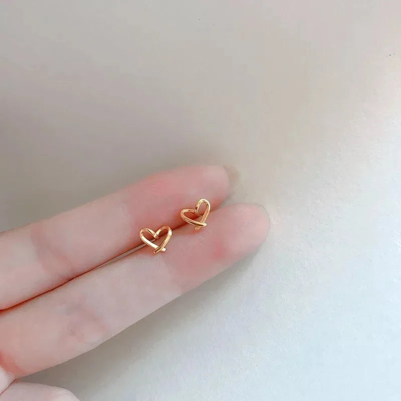 New Bow Knot Earring Star Earlobe Cartilage Prevent Allergy Stud Earrings For Women Ear Piercing Jewelry Gifts
