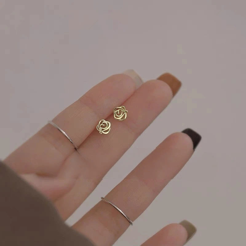 New Bow Knot Earring Star Earlobe Cartilage Prevent Allergy Stud Earrings For Women Ear Piercing Jewelry Gifts