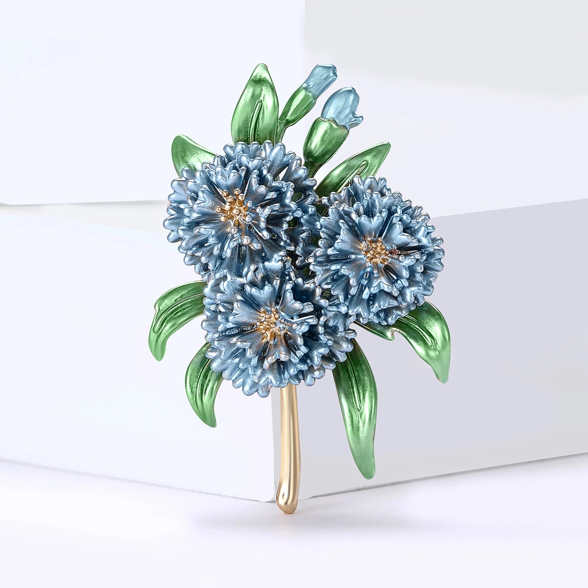 Pearl Lily of the Valley Flower Brooches for Women Enamel Berry Pin Plant Lapel Pins Office Party Funny Friend Gifts Accessories