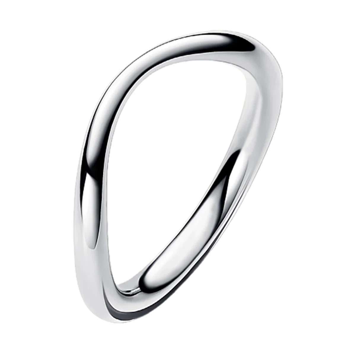 Fashion 925 Sterling Silver Organically Shaped Stacking Rings&Heart&Two-tone Entwined Bands Ring Hot Selling Gift Jewely