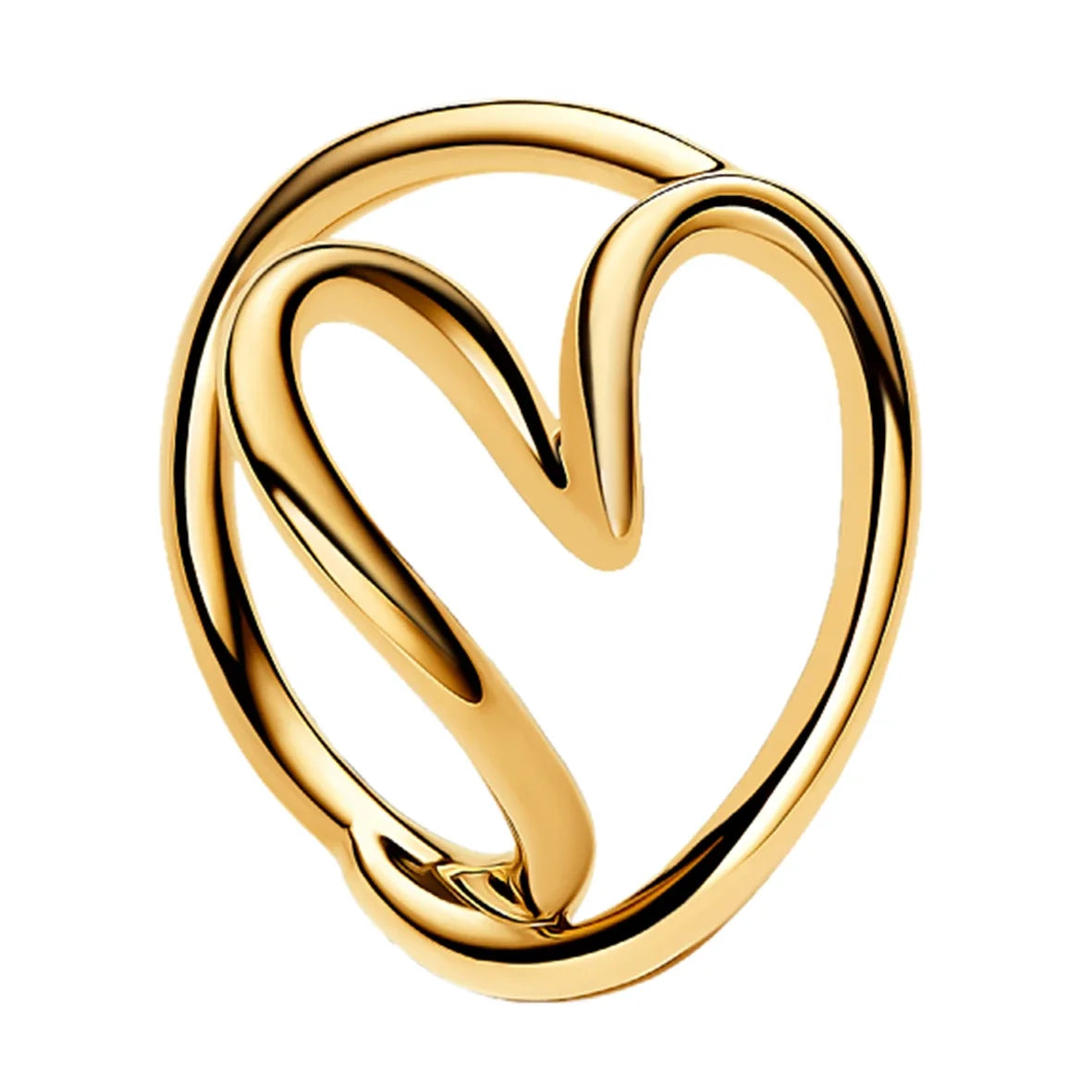 Fashion 925 Sterling Silver Organically Shaped Stacking Rings&Heart&Two-tone Entwined Bands Ring Hot Selling Gift Jewely