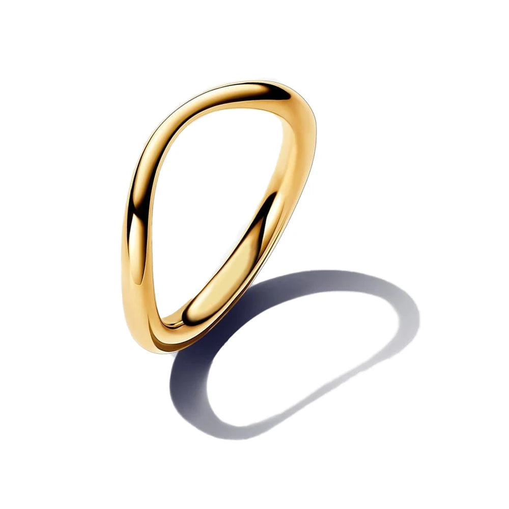 Fashion 925 Sterling Silver Organically Shaped Stacking Rings&Heart&Two-tone Entwined Bands Ring Hot Selling Gift Jewely