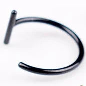 Fake Lip Piercing Jewelry none piercing labret faux lipring stainless steel  Lip Cuff  lead free nickel free body jewelry