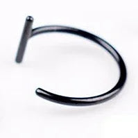 Fake Lip Piercing Jewelry none piercing labret faux lipring stainless steel  Lip Cuff  lead free nickel free body jewelry
