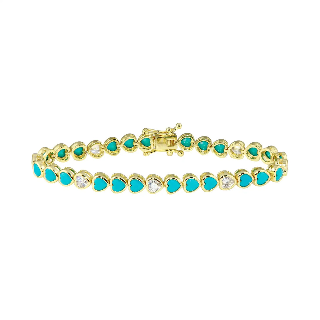 Various Shaped Geometric Bezel Cubic Zirconia 5A CZ Tennis Chain Bracelet Classic Fashion Women Jewelry