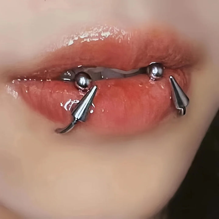 1-5Pcs Lip Ring Charm Piercing Lip Ring Stainless Steel C-Shaped Lip Lip Piercing Body Jewelry 16Gauge For Girl and Men